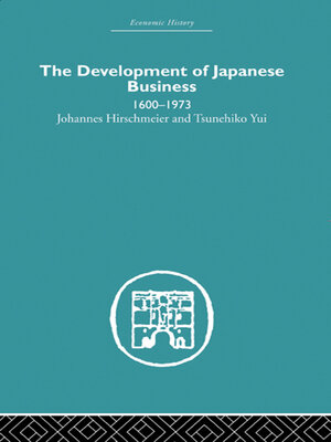 cover image of The Development of Japanese Business